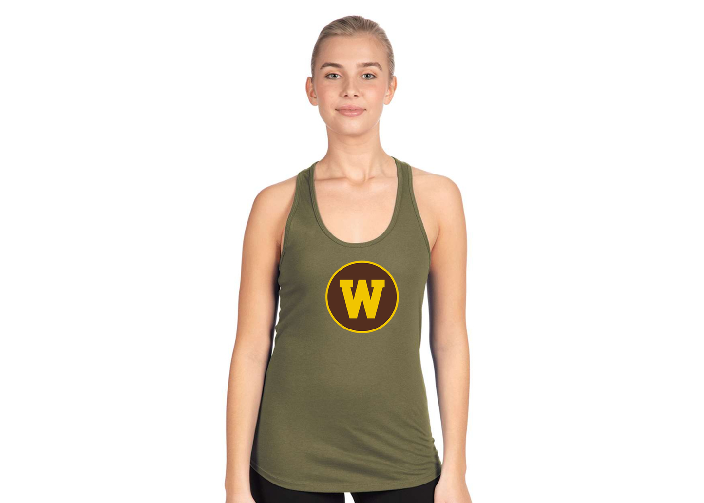 Women's Western Michigan Broncos Next Level Ideal Racerback Tank