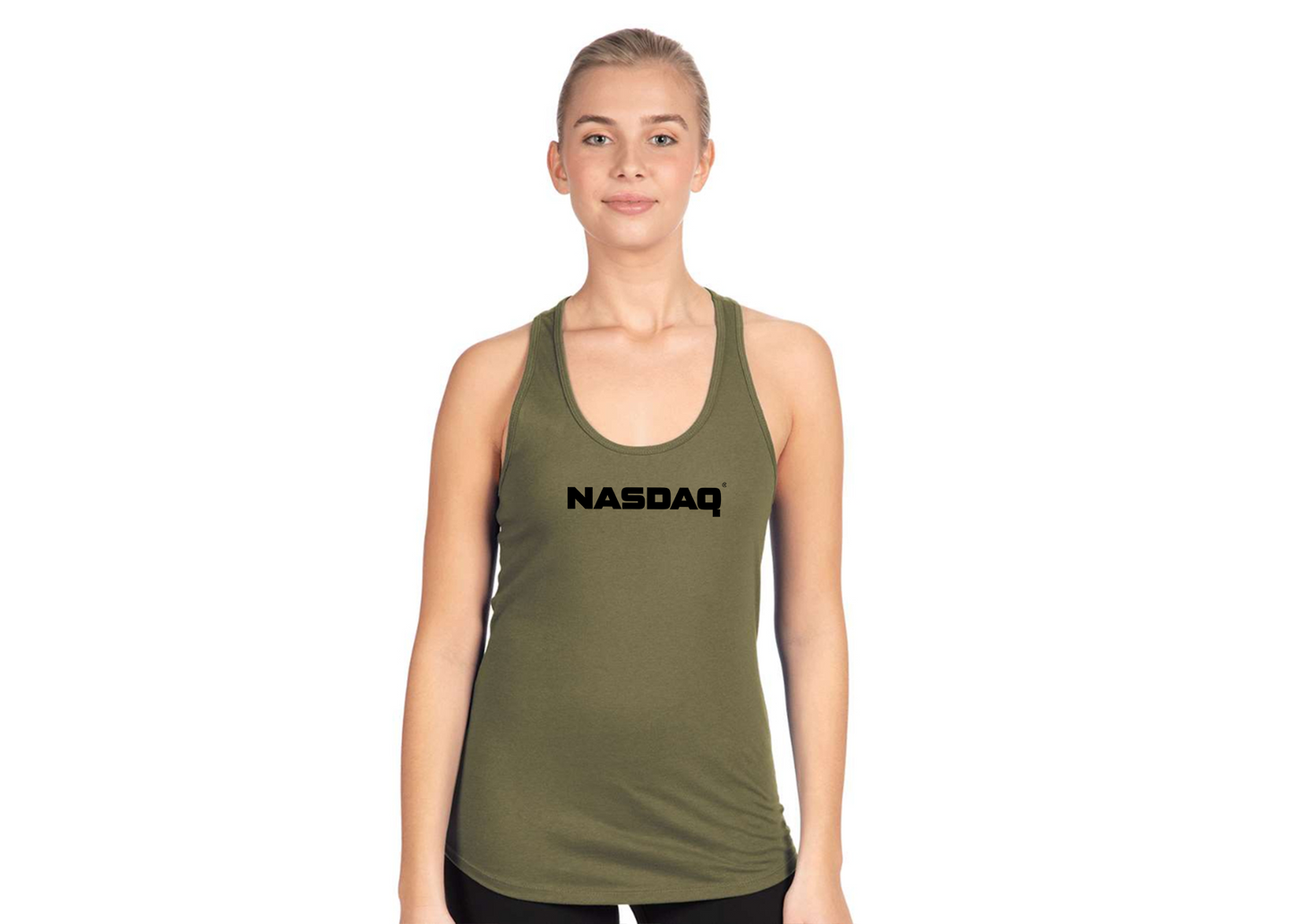 Women's Nasdaq Logo Next Level Ideal Racerback Tank