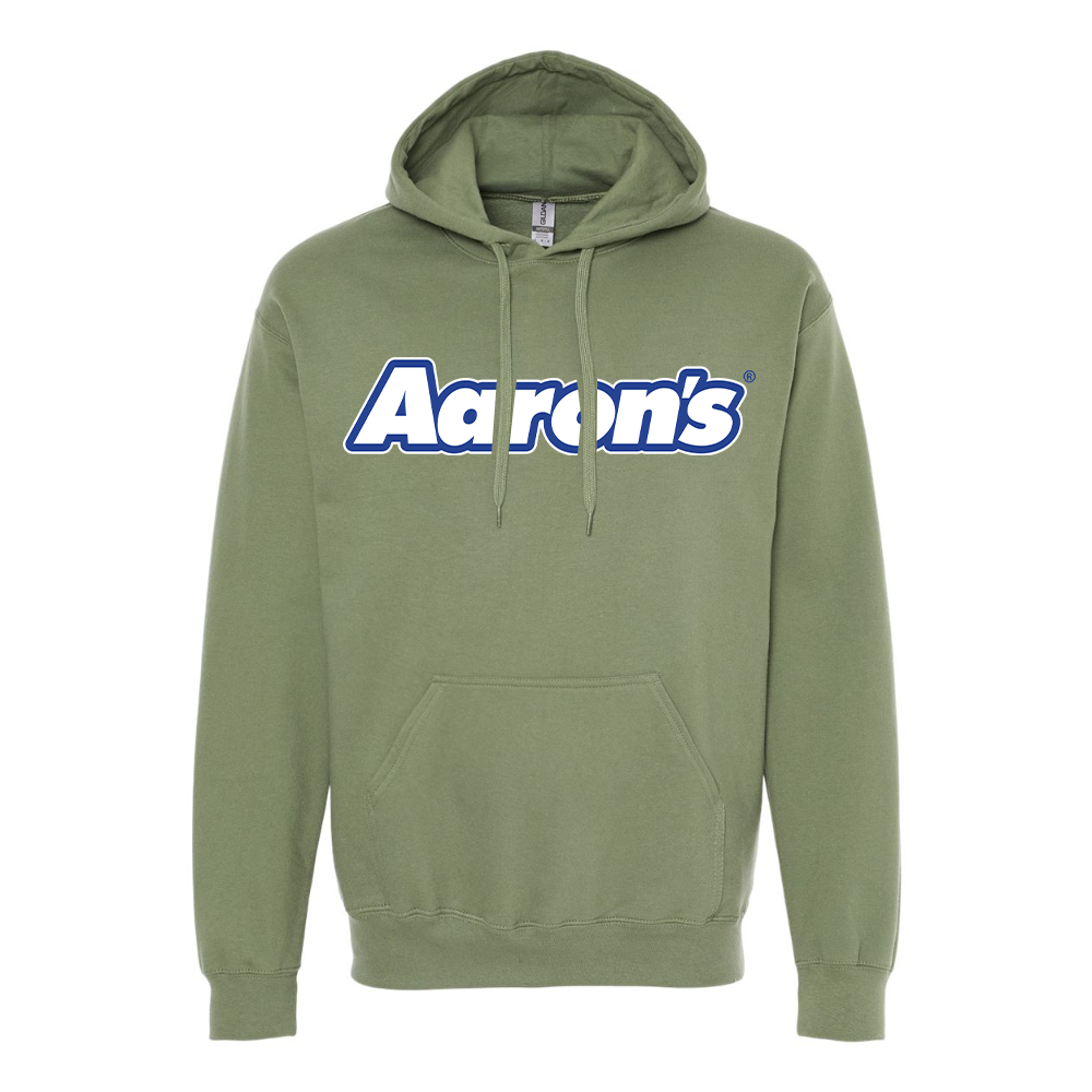 Men's Aaron_s Logo Softstyle Midweight Hooded Sweatshirt