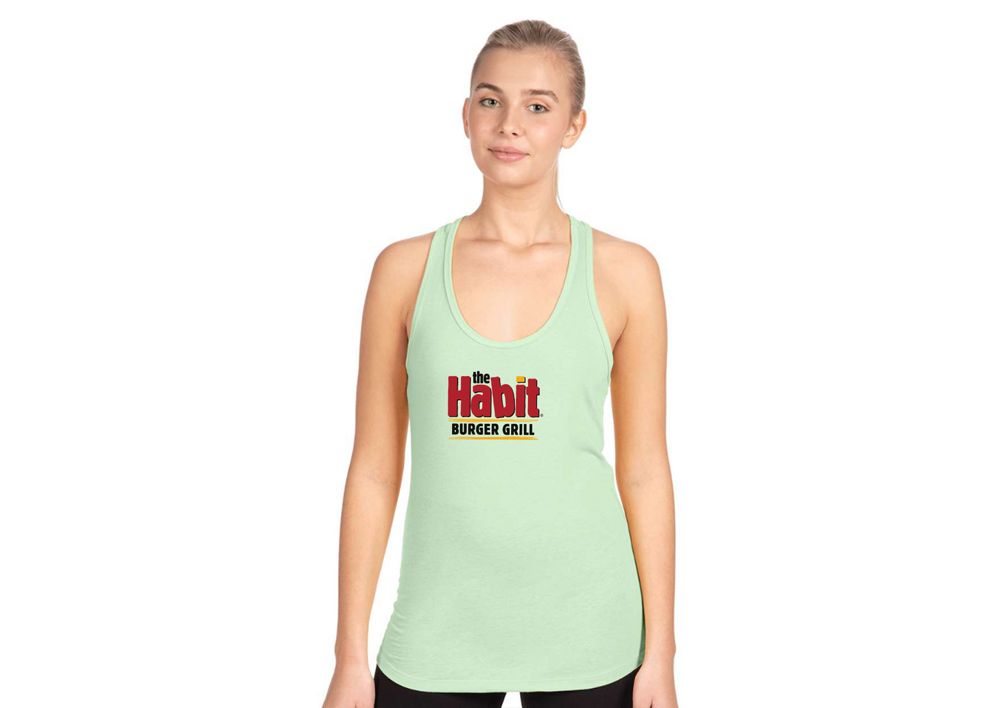 Women's The Habit Burger Grill Next Level Ideal Racerback Tank