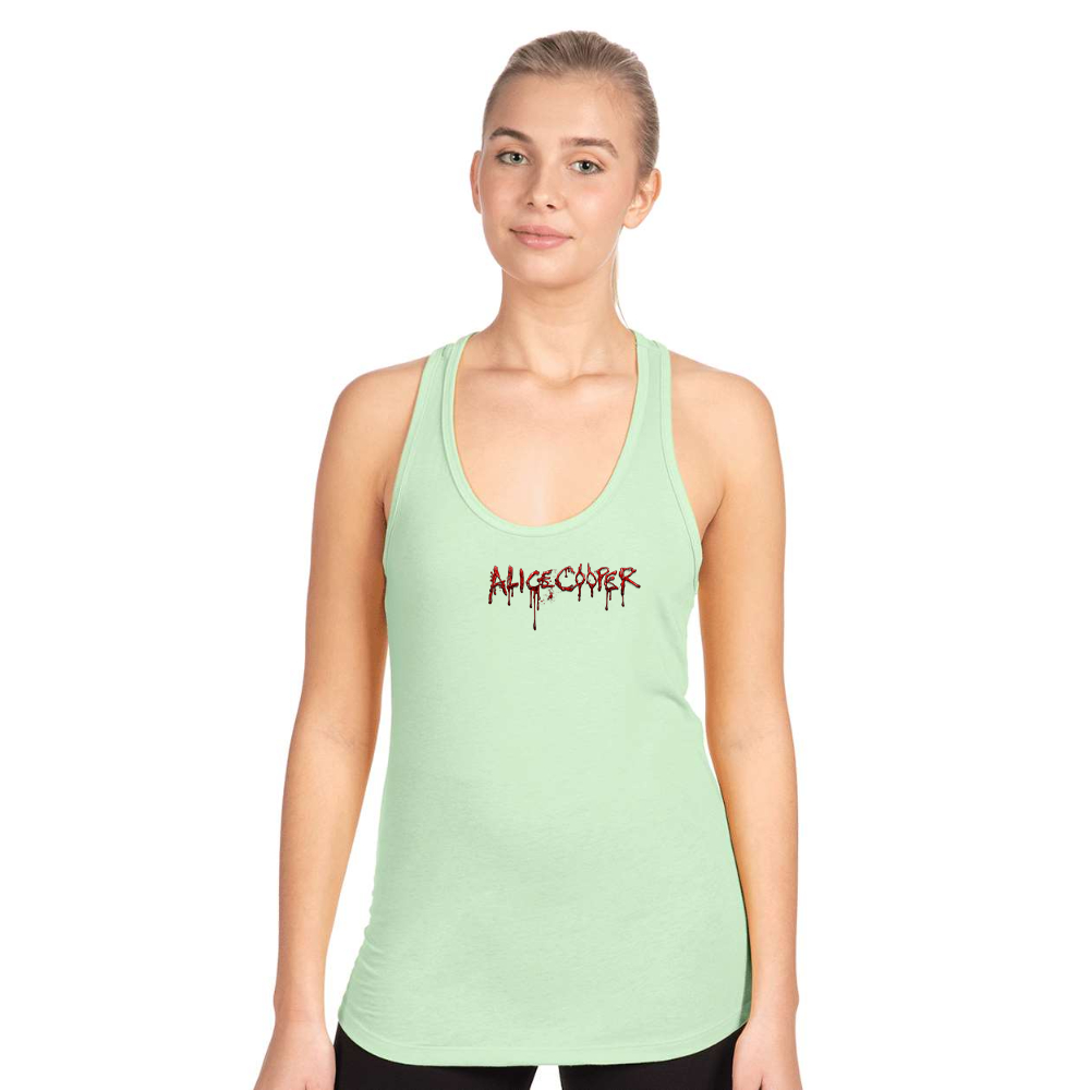 Women's Alice Cooper Logo Next Level Ideal Racerback Tank