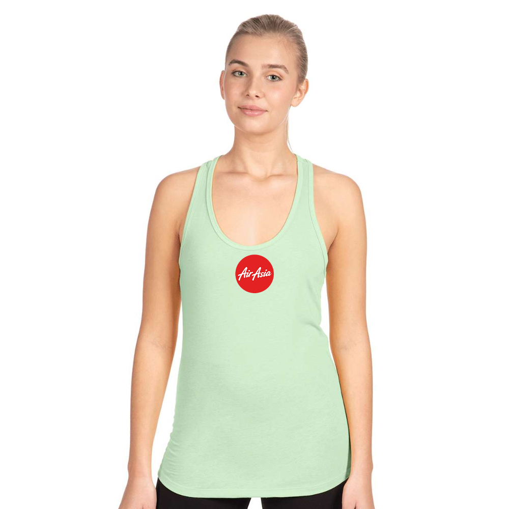 Women's Air Asia Logo Next Level Ideal Racerback Tank