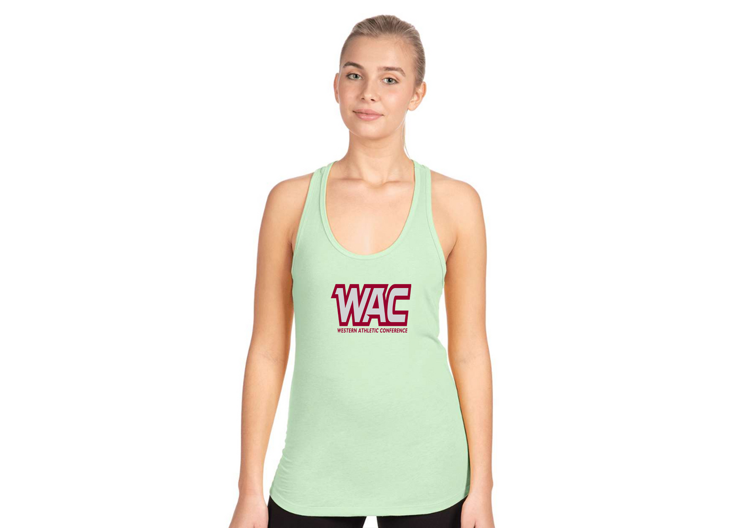 Women's Western Athletic Conference Next Level Ideal Racerback Tank