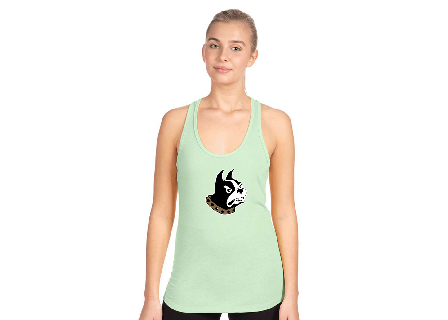 Women's Wofford Terriers Next Level Ideal Racerback Tank