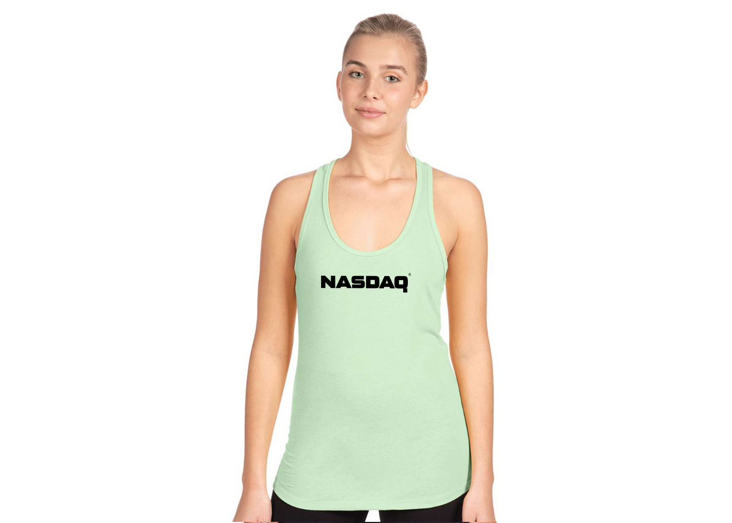 Women's Nasdaq Logo Next Level Ideal Racerback Tank