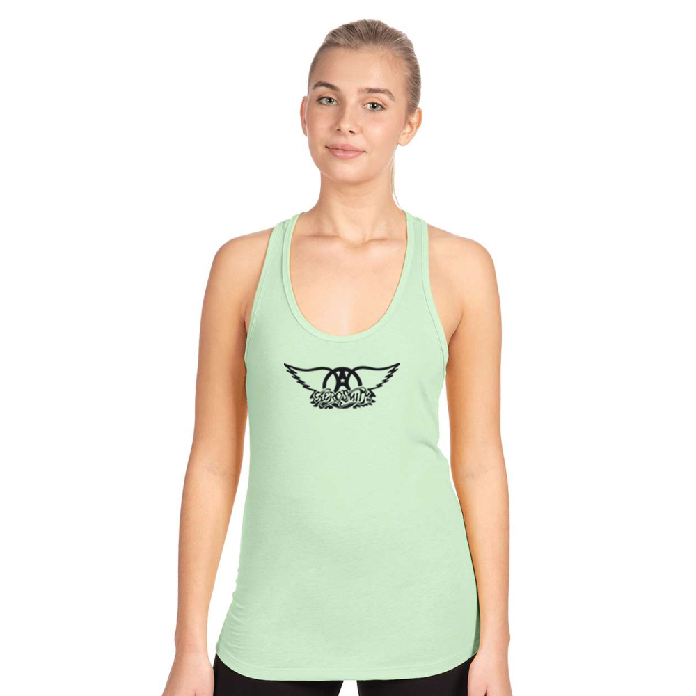 Women's Aerosmith Logo Next Level Ideal Racerback Tank