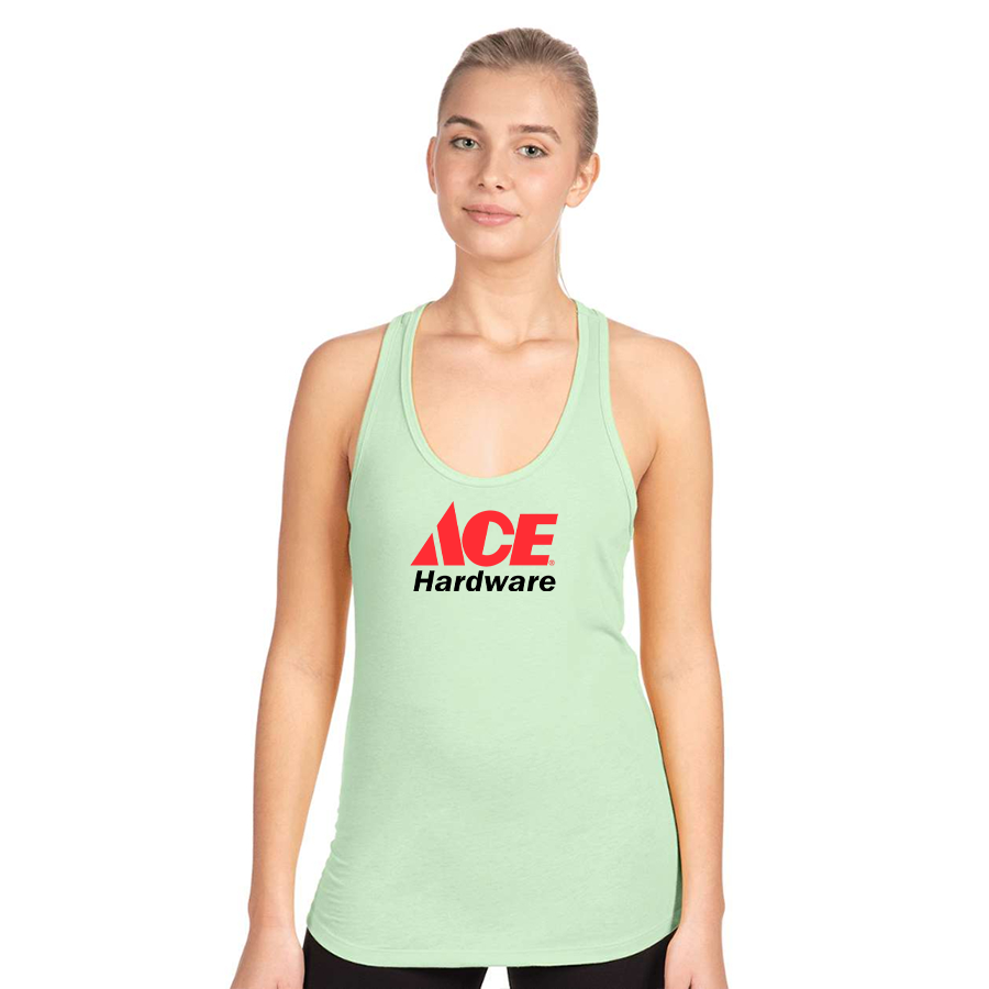 Women's ACE Hardware Logo Next Level Ideal Racerback Tank