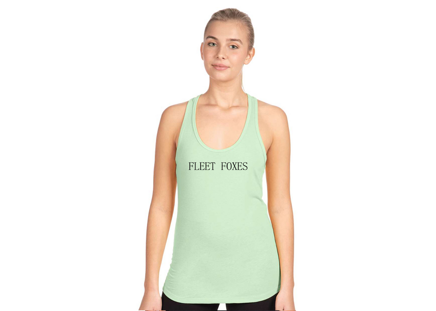 Women's Fleet Foxes Logo Next Level Ideal Racerback Tank