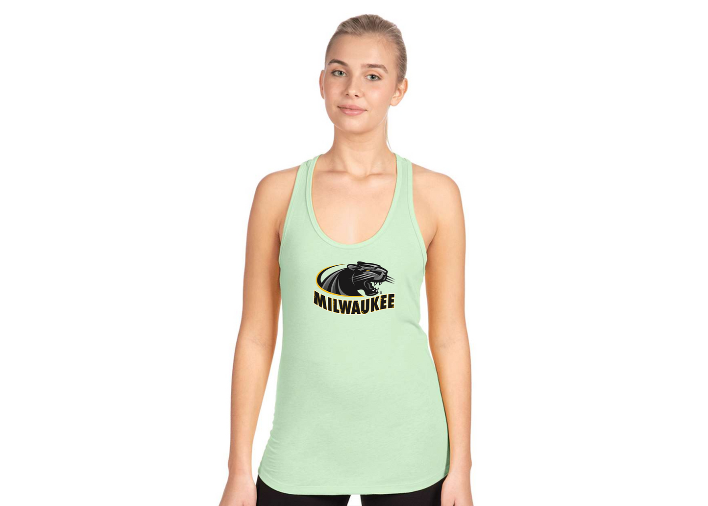 Women's Wisconsin Milwaukee Panthers Next Level Ideal Racerback Tank