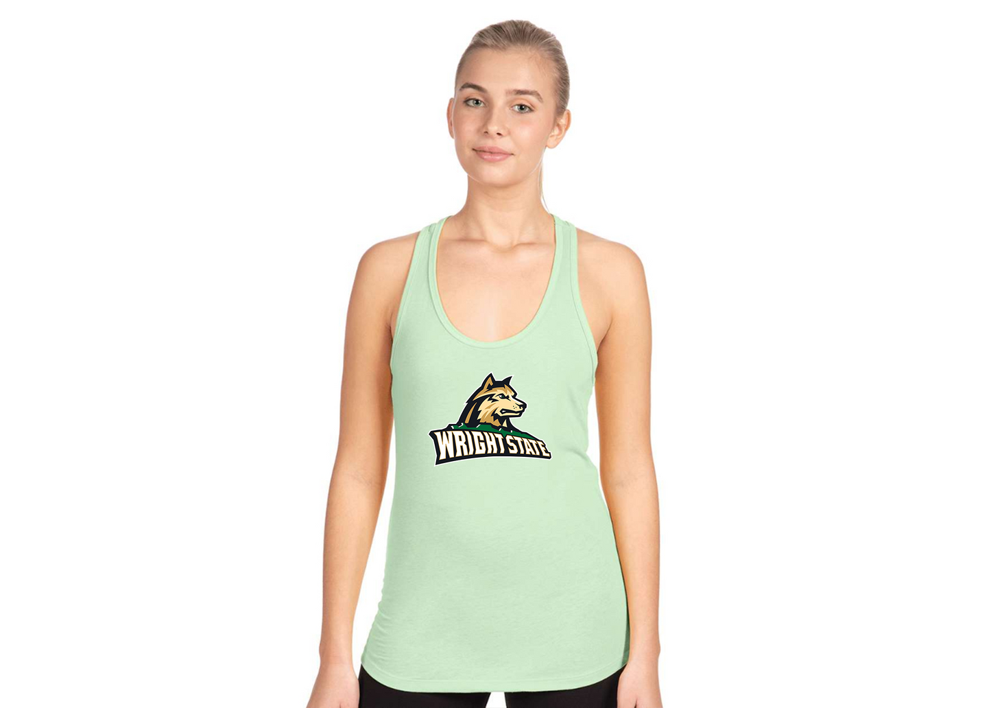 Women's Wright State Raiders Next Level Ideal Racerback Tank