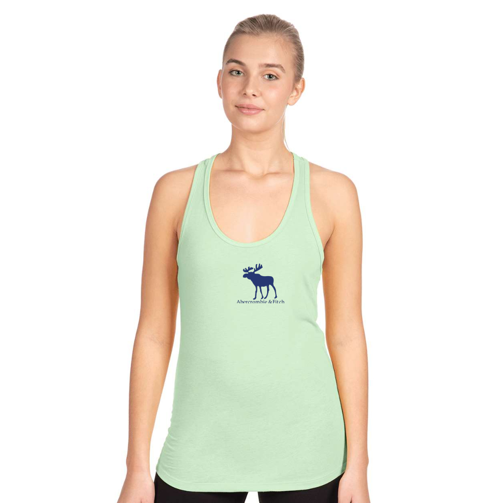 Women's Abercrombie & Fitch Moose Logo Next Level Ideal Racerback Tank