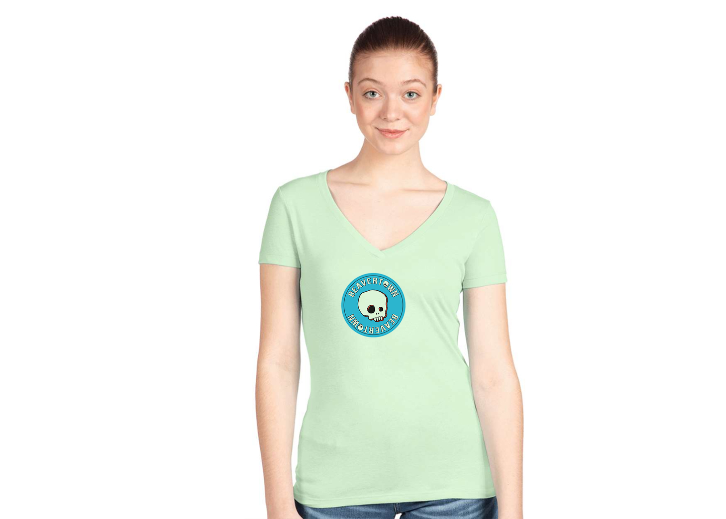 Women's Beavertown Brewery Next Level V-Neck T-Shirt