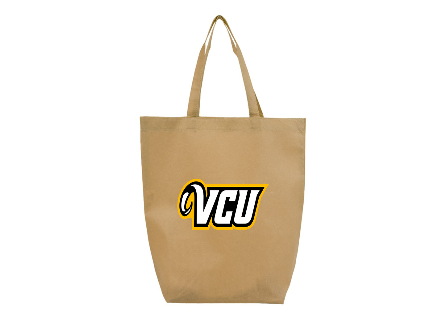 Virginia Commonwealth Rams Q-Tees Non-Woven Gusset Bottom Tote
