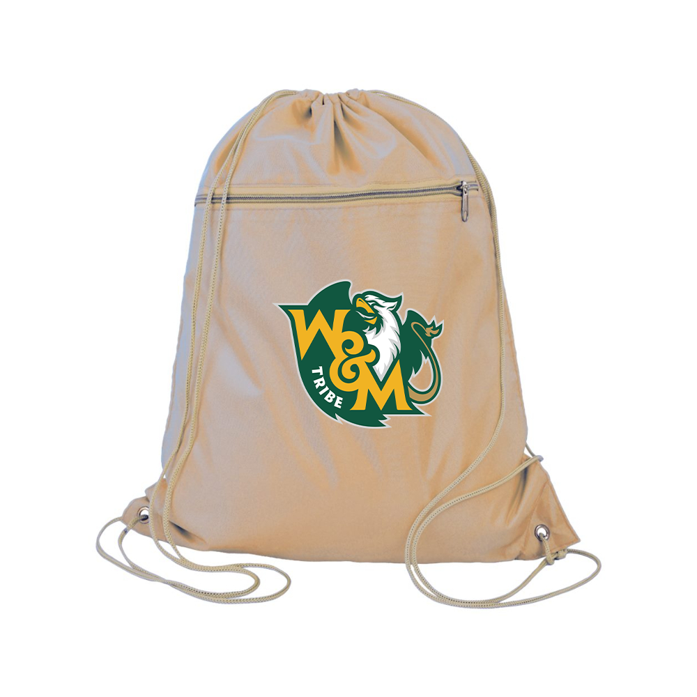 William and Mary Tribe Q-Tees - Polyester Cinchpack