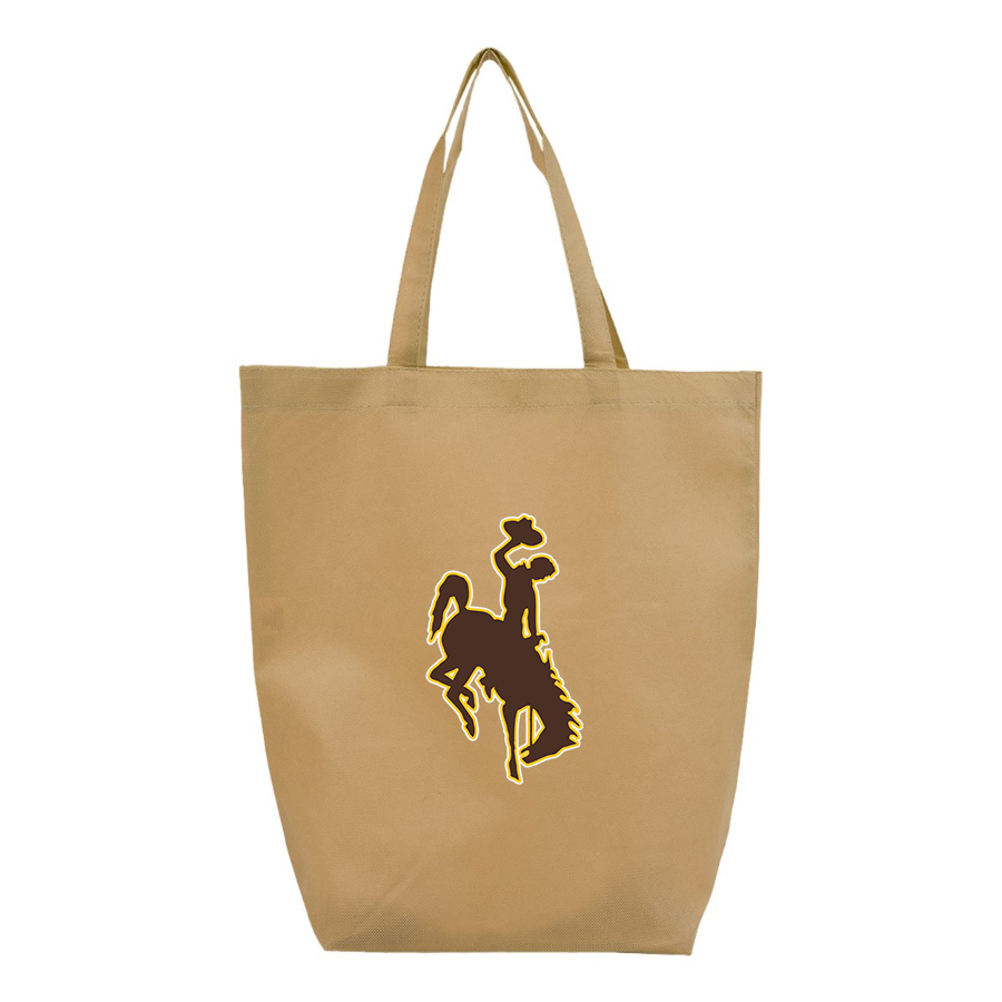 Wyoming Cowboys Q-Tees Non-Woven Gusset Bottom Tote