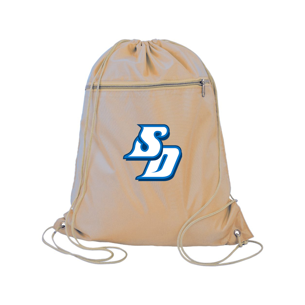 San Diego Toreros Logo Q-Tees - Polyester Cinchpack