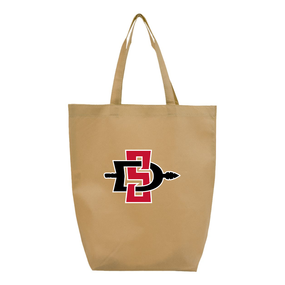 San Diego State Aztecs Logo Q-Tees Non-Woven Gusset Bottom Tote