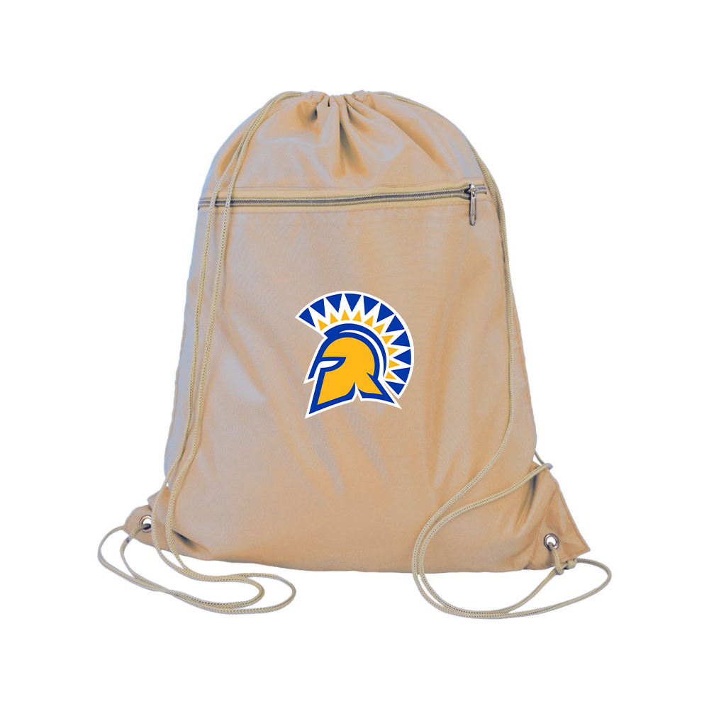 San Jose State Spartans Logo Q-Tees - Polyester Cinchpack