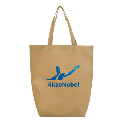 AkzoNobel Logo Q-Tees Non-Woven Gusset Bottom Tote