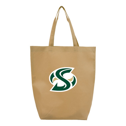 Sacramento State Hornets Logo  Q-Tees Non-Woven Gusset Bottom Tote