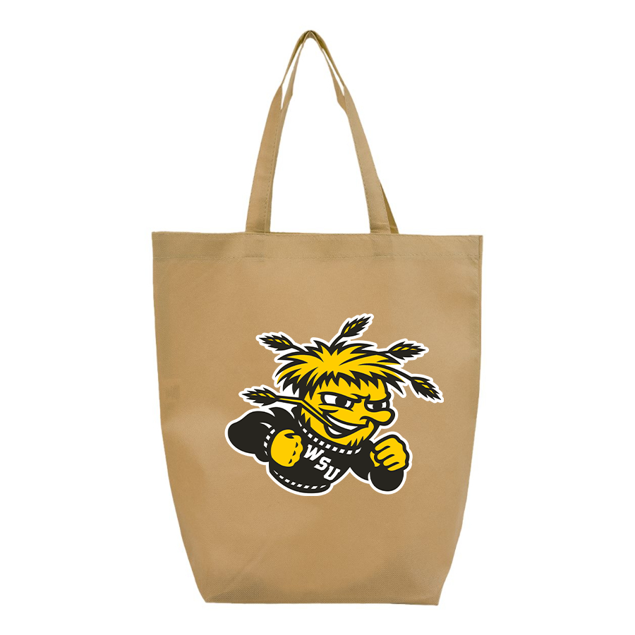 Wichita State Shockers Q-Tees Non-Woven Gusset Bottom Tote