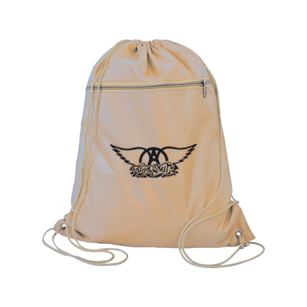 Aerosmith Logo Q-Tees - Polyester Cinchpack