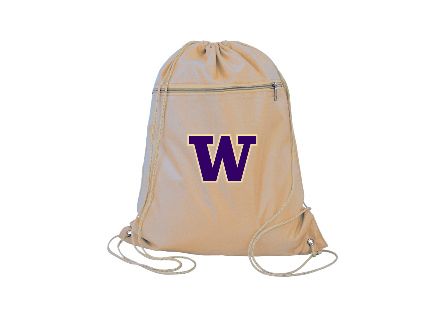 Washington Huskies Q-Tees - Polyester Cinchpack