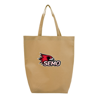 SEMO Redhawks Logo Q-Tees Non-Woven Gusset Bottom Tote