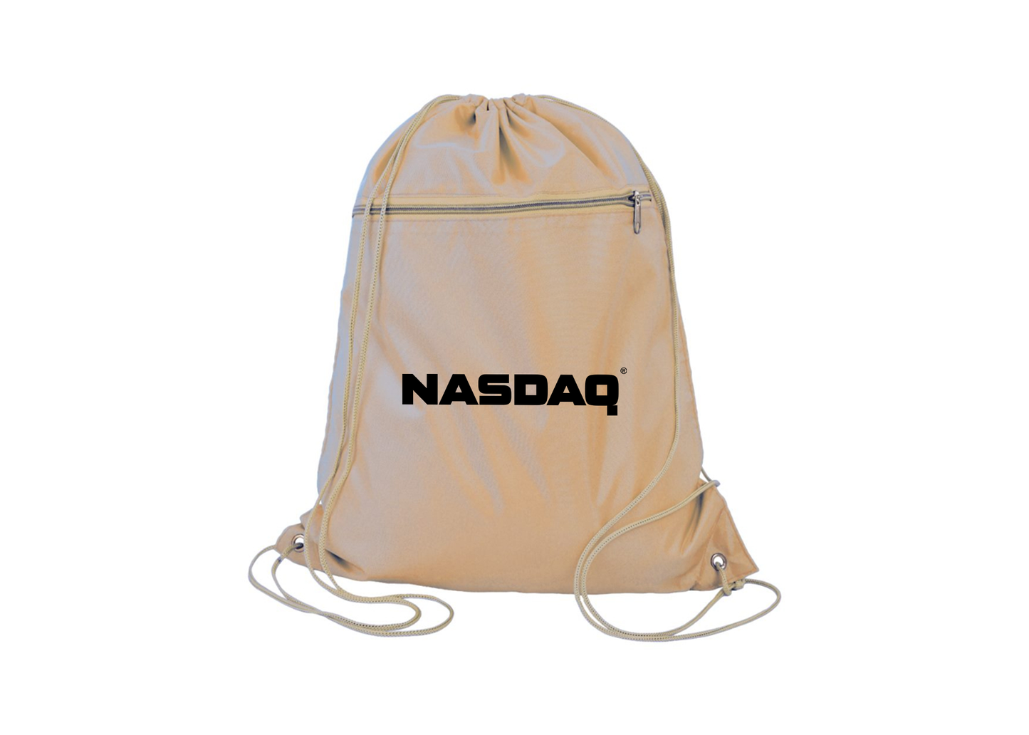 Nasdaq Logo Q-Tees - Polyester Cinchpack