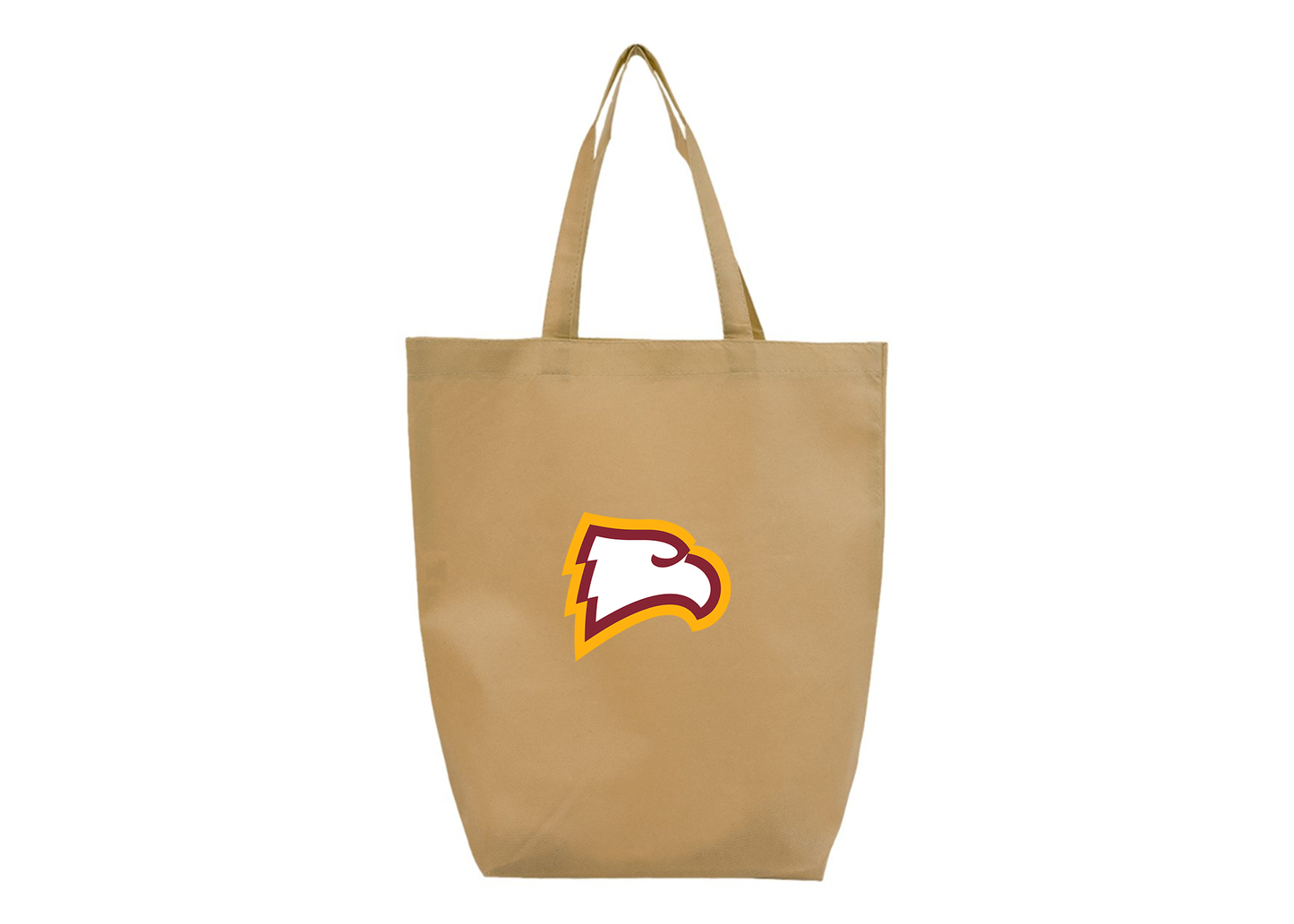 Winthrop Eagles Q-Tees Non-Woven Gusset Bottom Tote