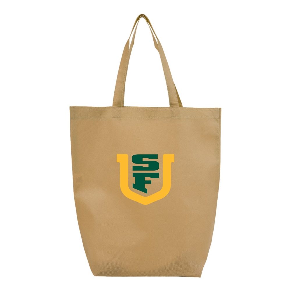 San Francisco Dons Logo Q-Tees Non-Woven Gusset Bottom Tote