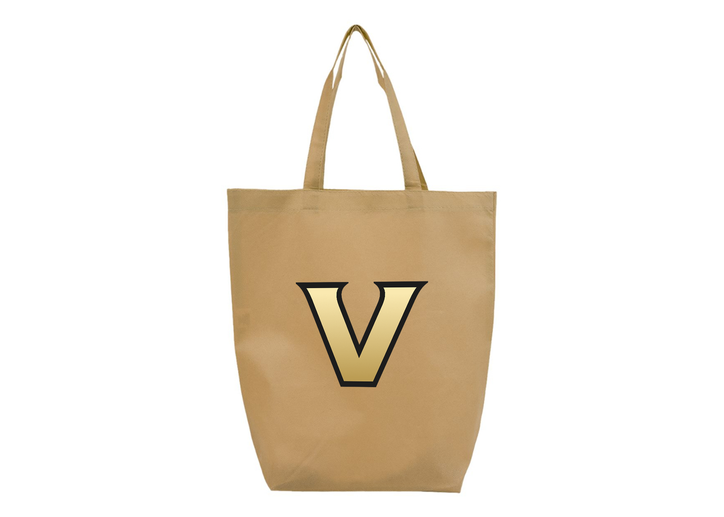 Vanderbilt Commodores Q-Tees Non-Woven Gusset Bottom Tote