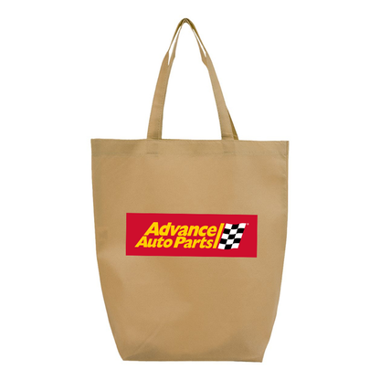 Advance Auto Parts Logo Q-Tees Non-Woven Gusset Bottom Tote