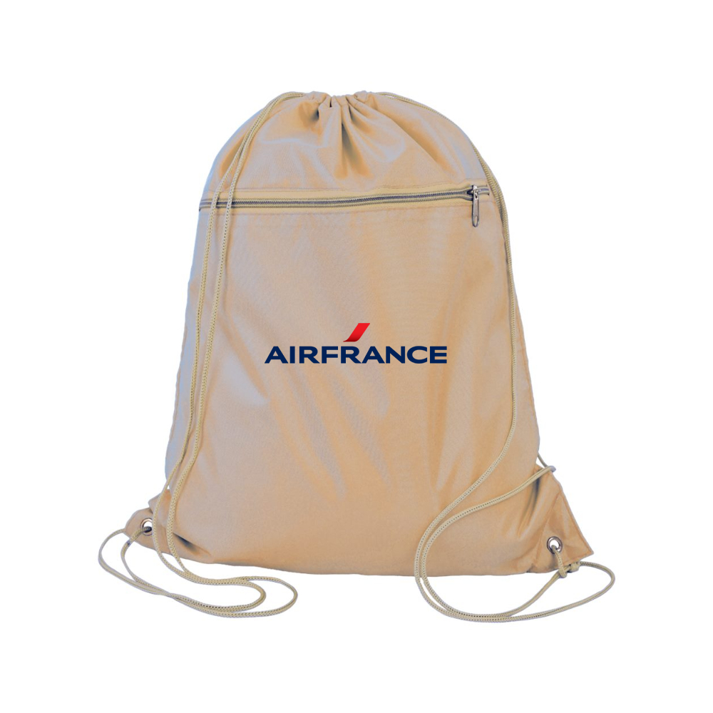 Air France Logo Q-Tees - Polyester Cinchpack