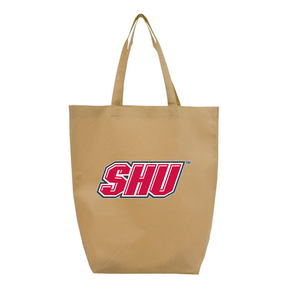 Sacred Heart Pioneers Logo Q-Tees Non-Woven Gusset Bottom Tote