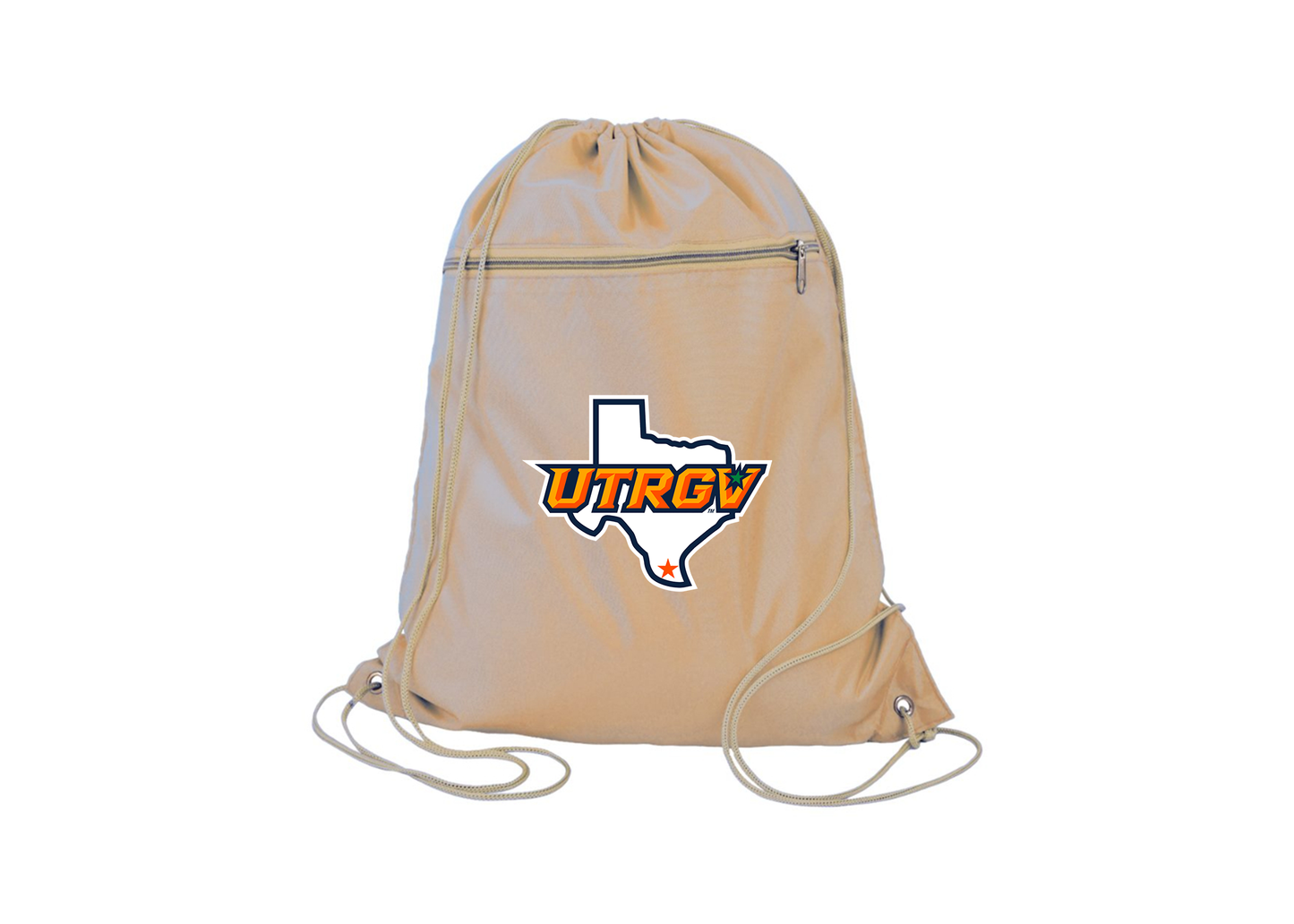 UTRGV Vaqueros Q-Tees - Polyester Cinchpack