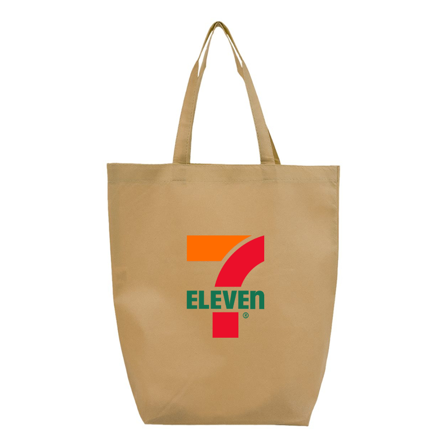 7 Eleven Logo Q-Tees Non-Woven Gusset Bottom Tote