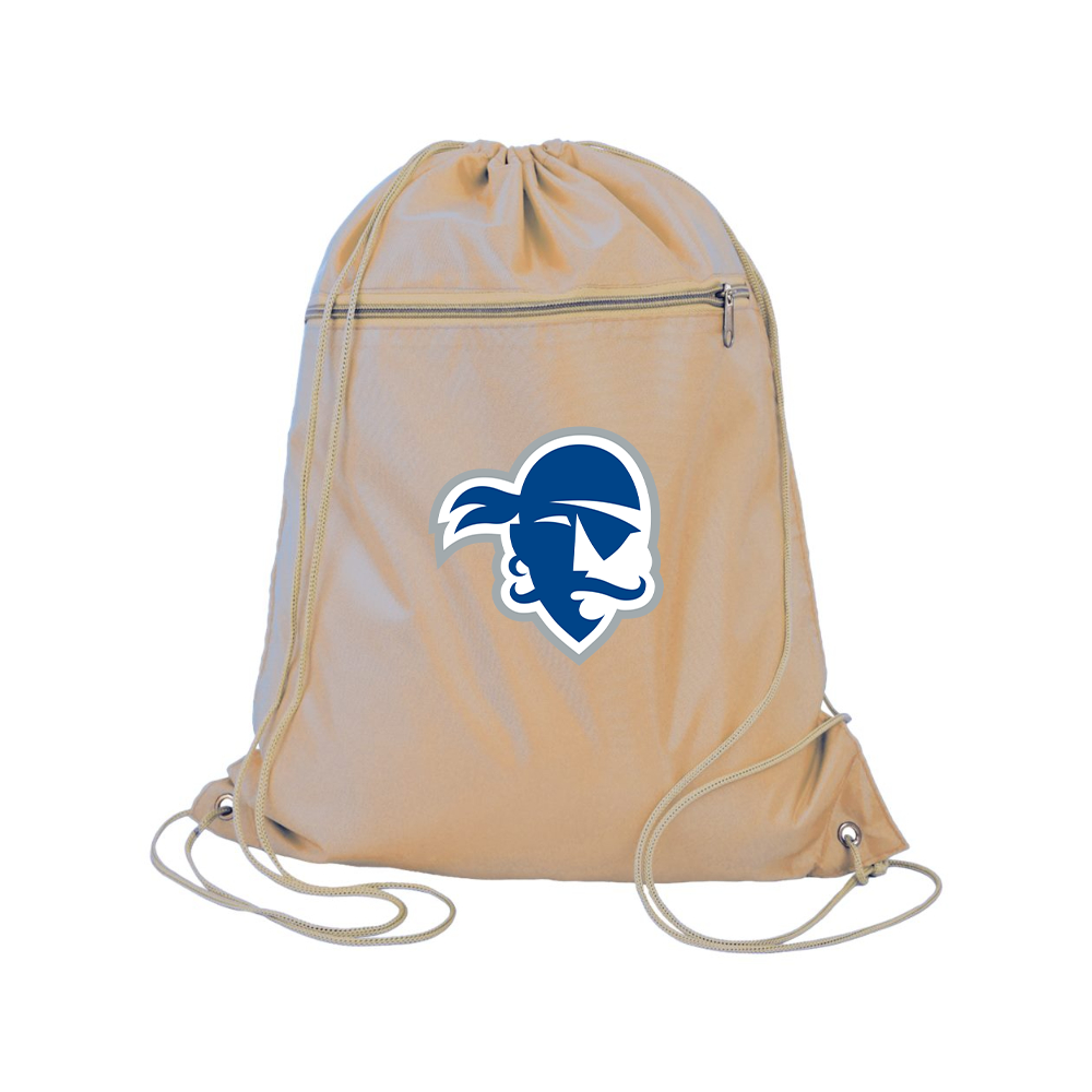 Seton Hall Pirates Logo Q-Tees - Polyester Cinchpack