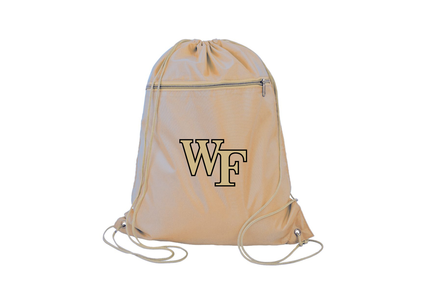 Wake Forest Demon Deacons Q-Tees - Polyester Cinchpack