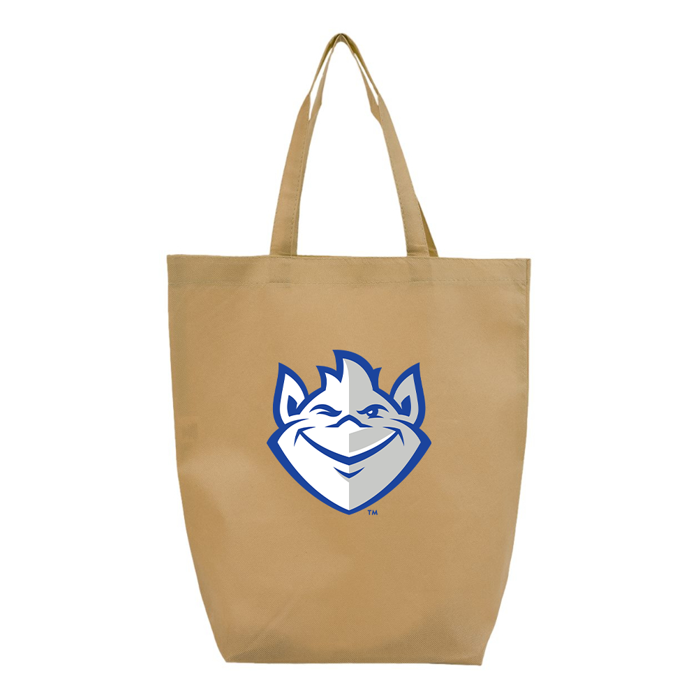 Saint Louis Billikens Logo Q-Tees Non-Woven Gusset Bottom Tote