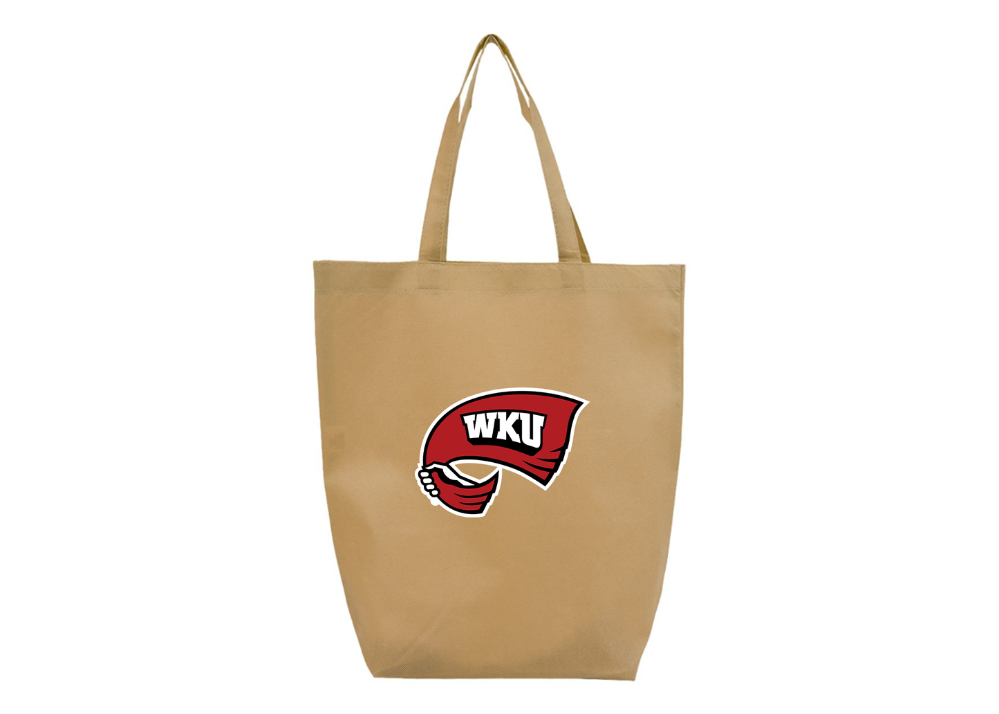 Western Kentucky Hilltoppers Q-Tees Non-Woven Gusset Bottom Tote