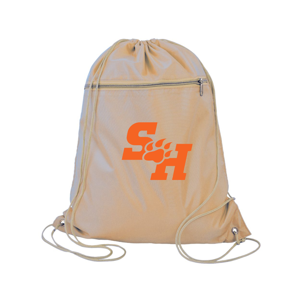 Sam Houston State Bearkats Logo Q-Tees - Polyester Cinchpack