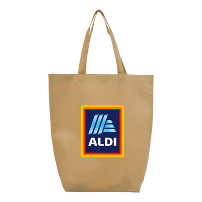 Aldi Logo Q-Tees Non-Woven Gusset Bottom Tote