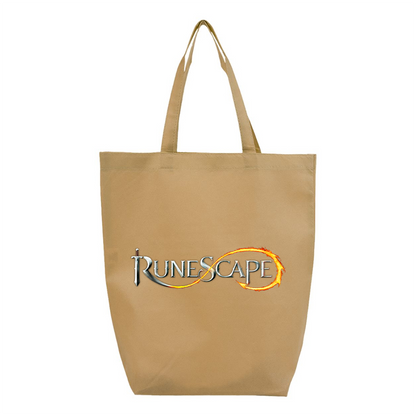 Runescape Logo Q-Tees Non-Woven Gusset Bottom Tote