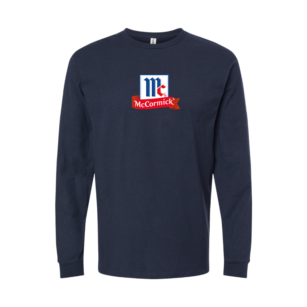 Youth McCormick Logo Cotton Long Sleeve T-Shirt