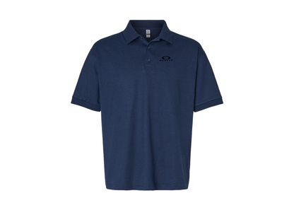 Men's Oakley Logo Gildan Dry Blend Jersey Polo