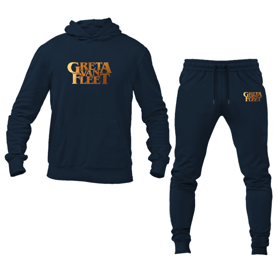 Men's Greta Van Fleet Logo Hoodie Joggers Set