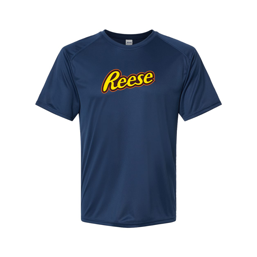 Men's Reese Peanut Butter Logo Polyester T-Shirt