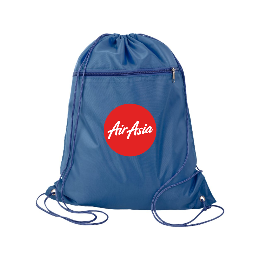 Air Asia Logo Q-Tees - Polyester Cinchpack