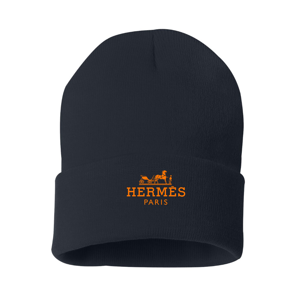 Hermès Logo Beanie Hat